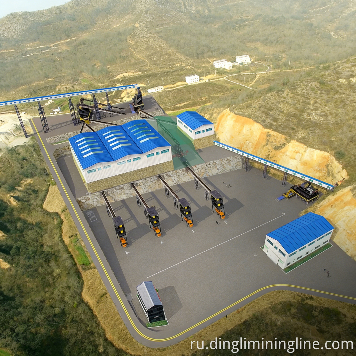 175th Continuous-Operation Stone Line